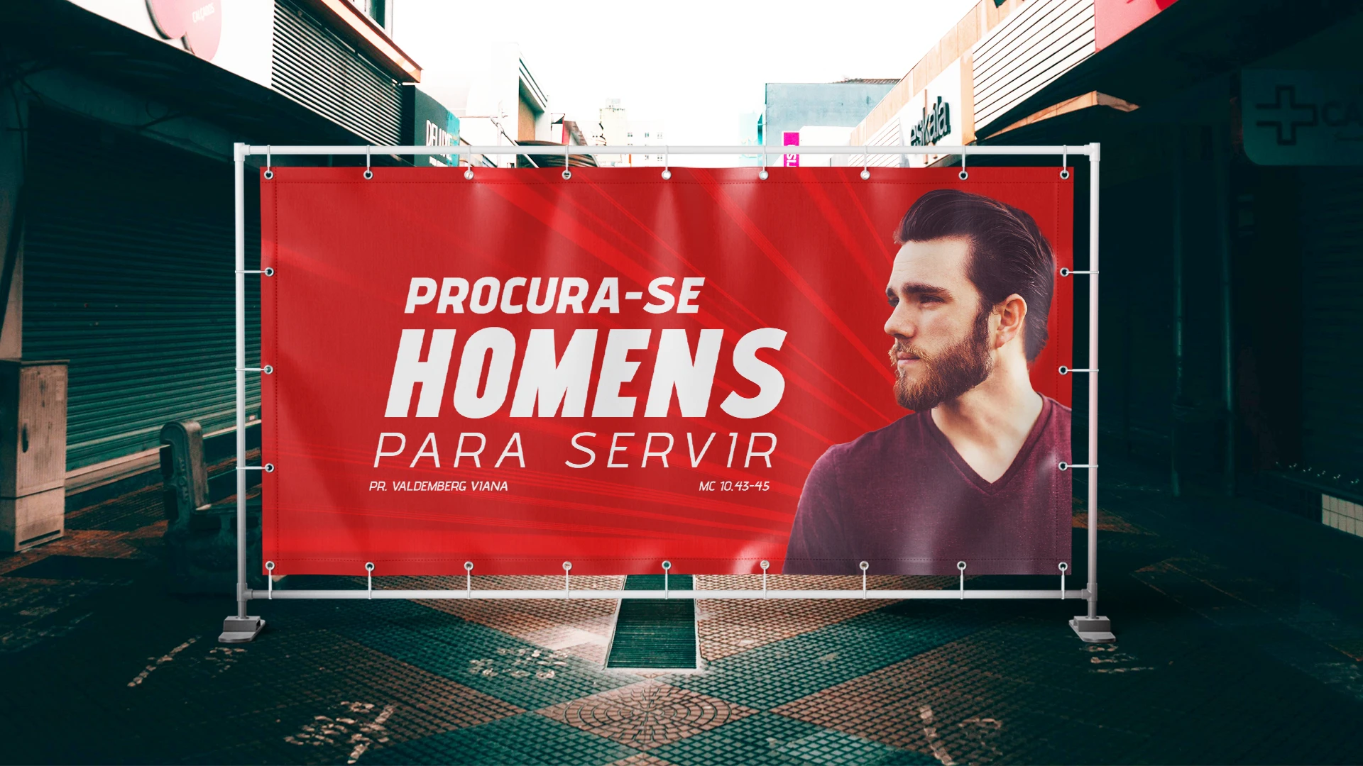 PROCURA-SE HOMENS PARA SERVIR